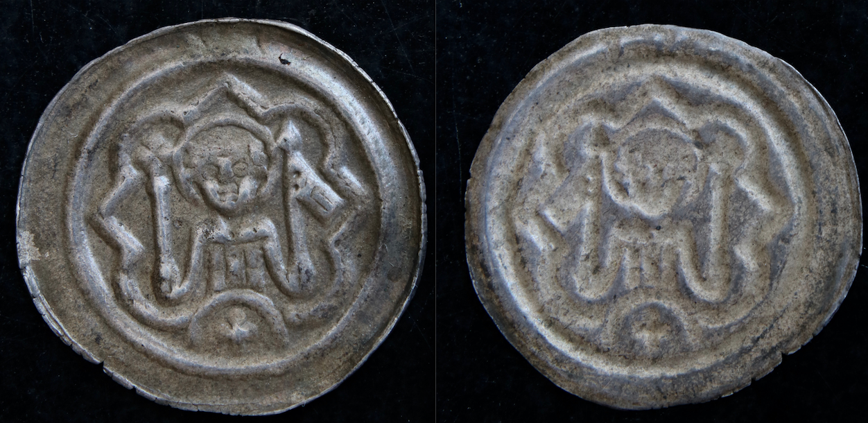 MA – Magdeburg, Moritzpfennig, Wilbrand von Käfernburg, Heiliger in Achtpass, Berger 1592. .png
