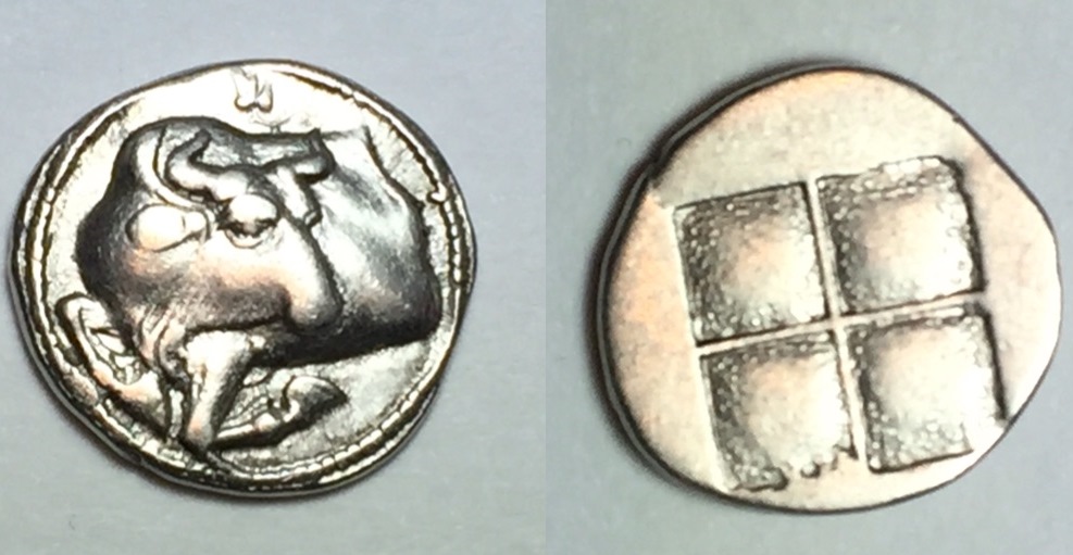 Macedon, Akanthos 470-390 BC AR tetrobol.jpg