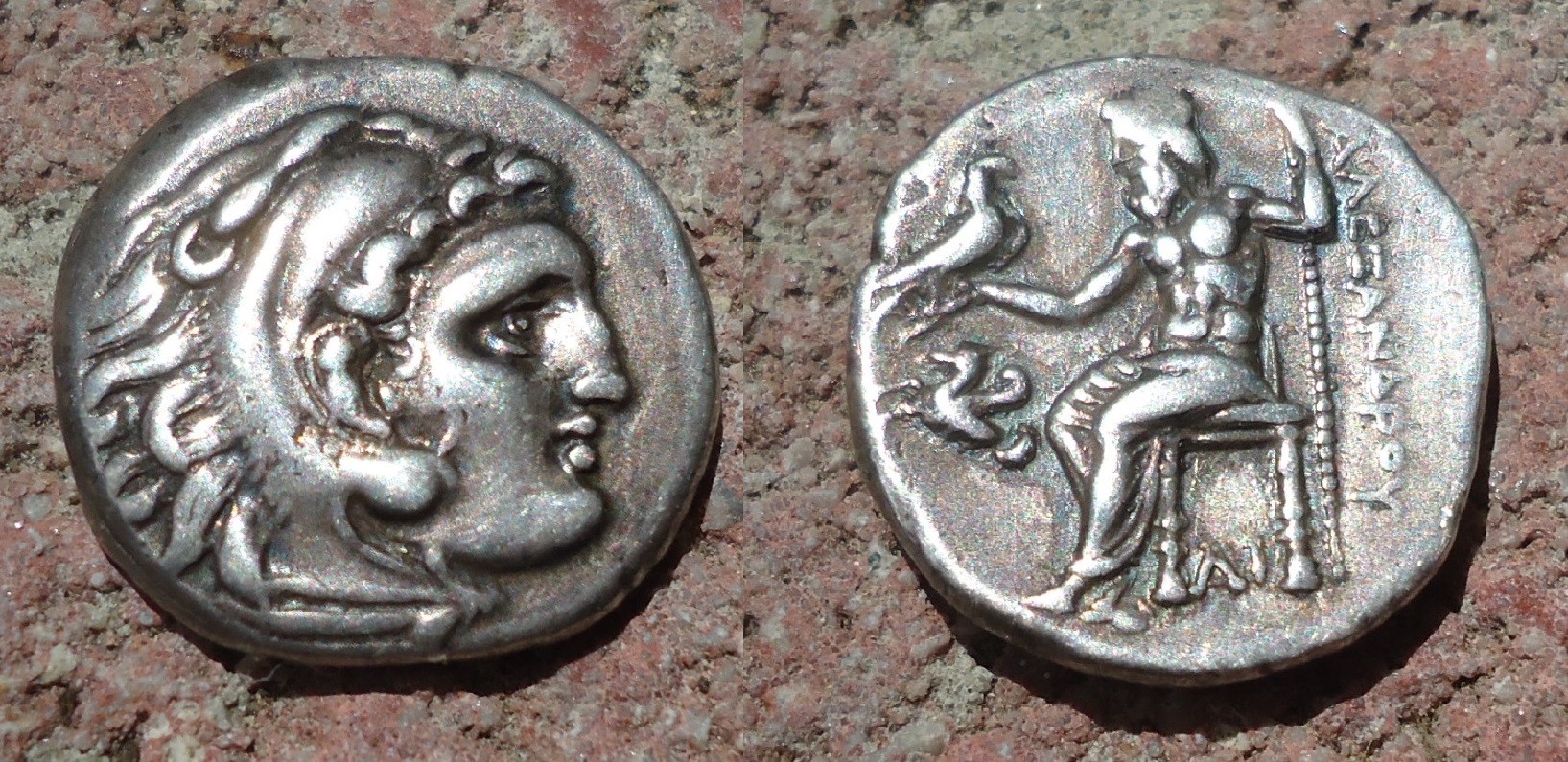 Macedon  - Alex Drachm Antigonas I Argos 1987 (3).JPG