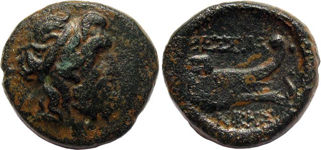 Macedonian under RR rule, bronze ae23.JPG