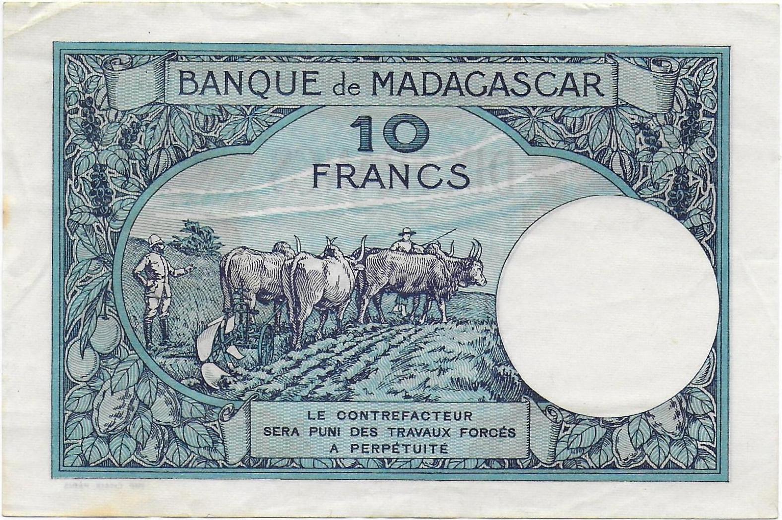 Madagascar 10 Francs back.jpg