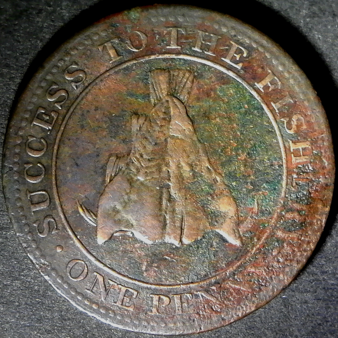 Magdalen Island Penny 1815 reverse less 15.jpg