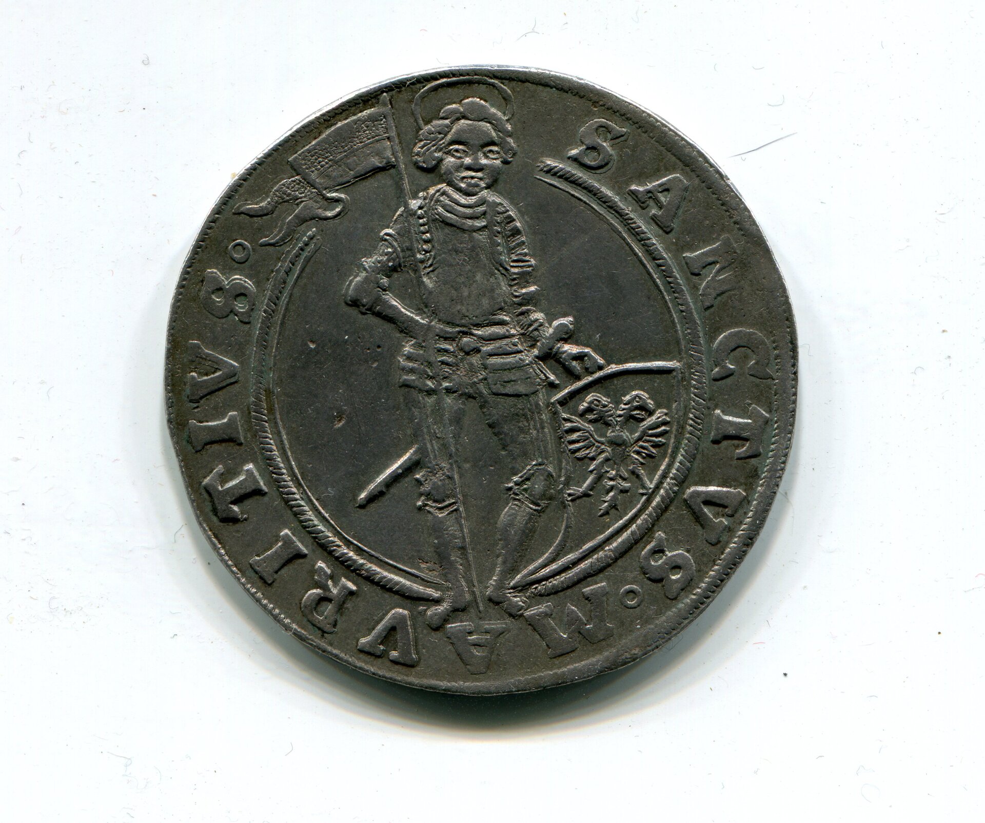 Magdeburg Archbish Cath Chapter Taler 1638 LD rev 747.jpg