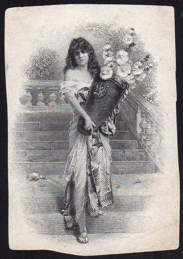 Maiden on stairs with flowers.jpg