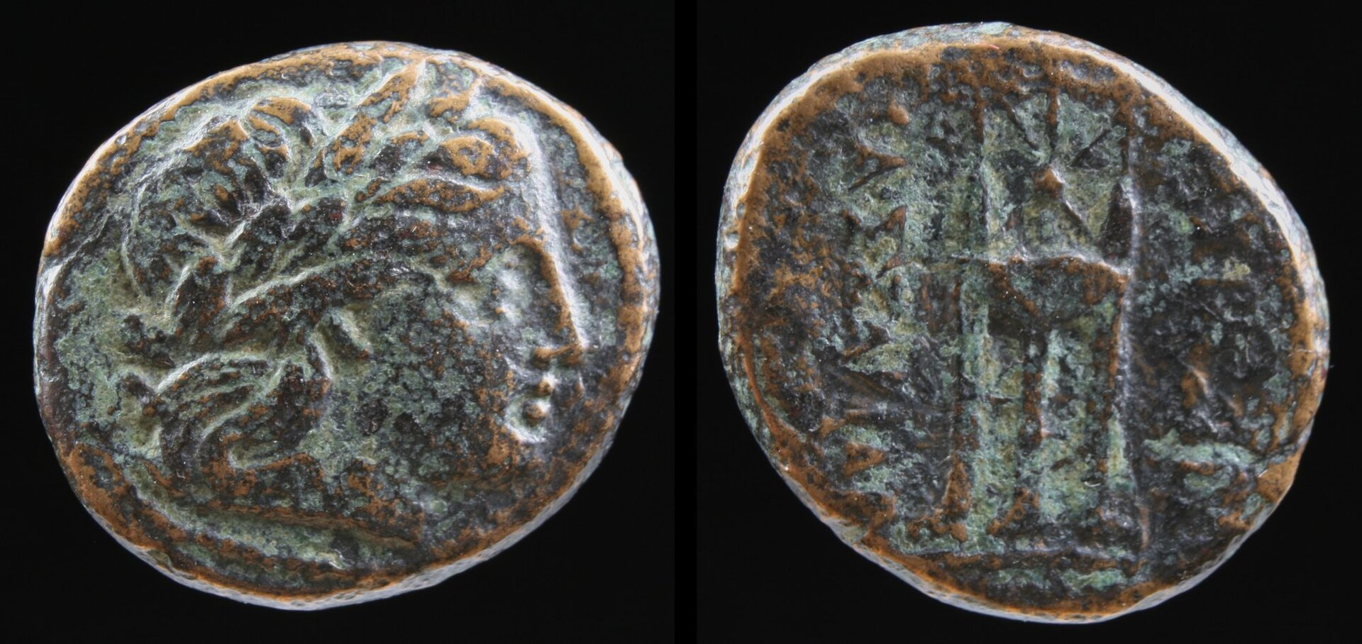 Makedonien – Kassander, AE, Apollo:Dreifuß.jpg