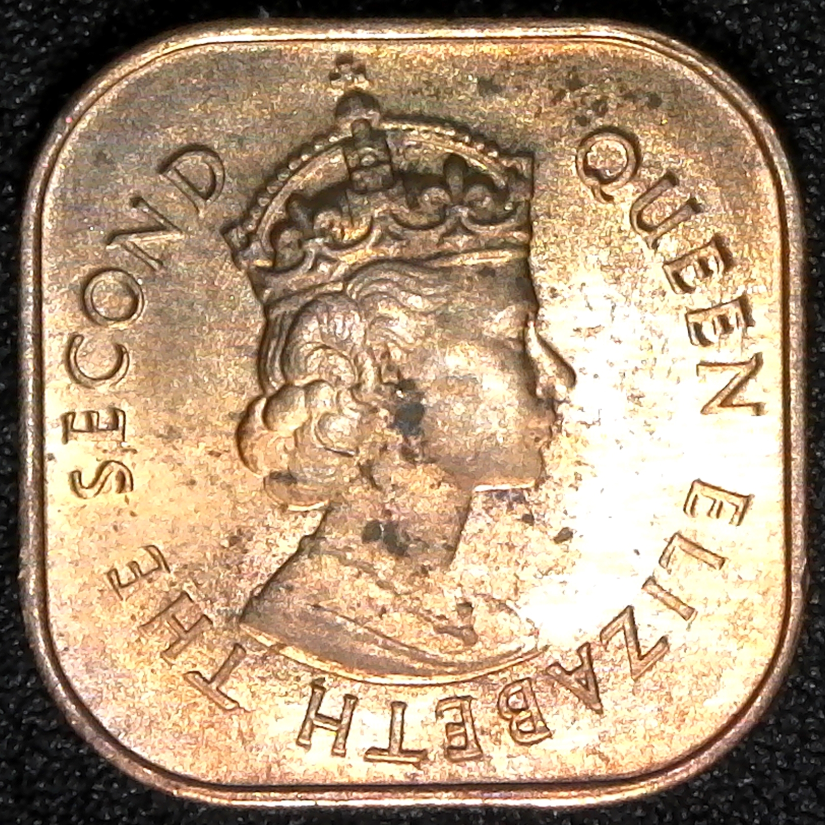 Malaya & British Borneo; Cent 1961 Elizabeth II KM#5 obv.jpg