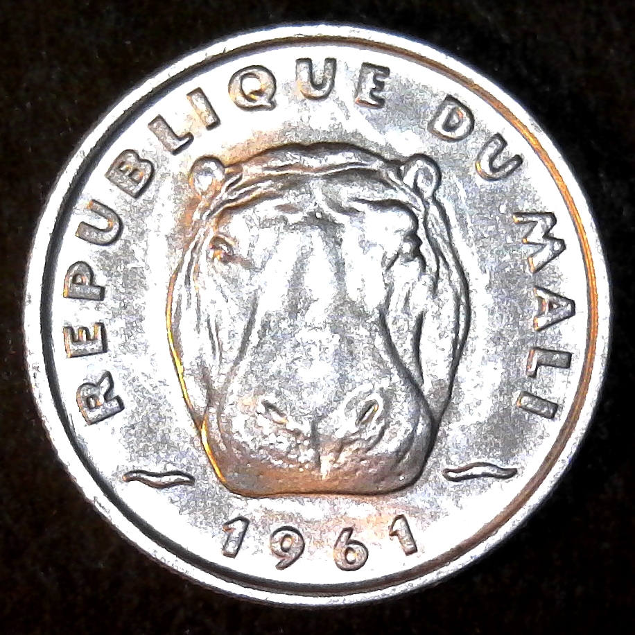 Mali 5 Francs 1961 obverse.jpg