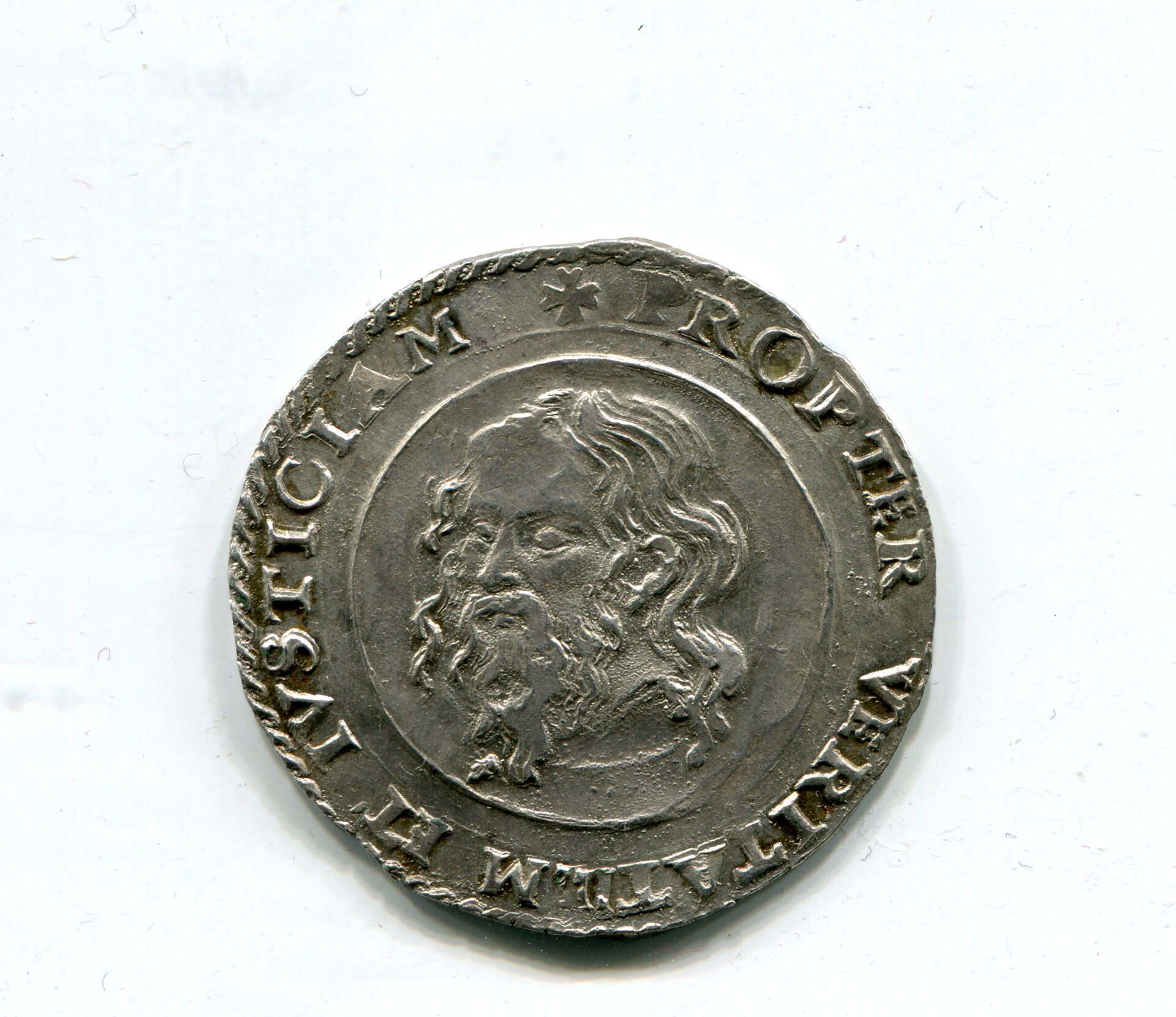 Malta Pietro del Monte 4 Tari nd 1566-72 LD rev 625.jpg