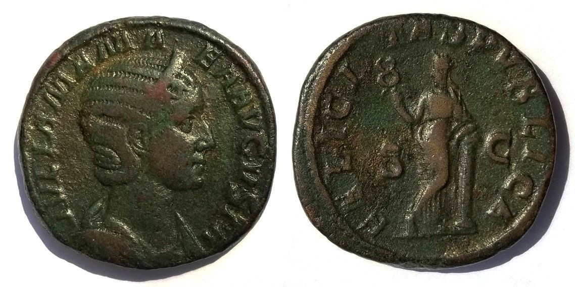 Mamaea FELICITAS PVBLICA standing sestertius.jpg