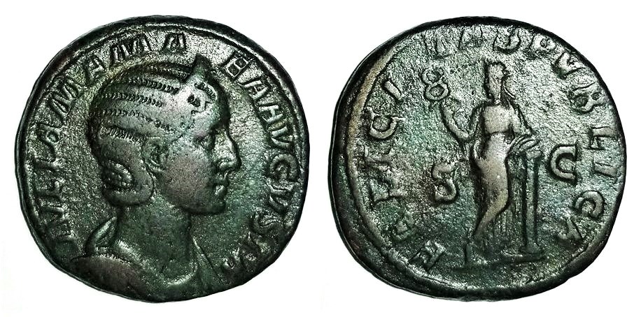 Mamaea FELICITAS PVBLICA standing sestertius.jpg