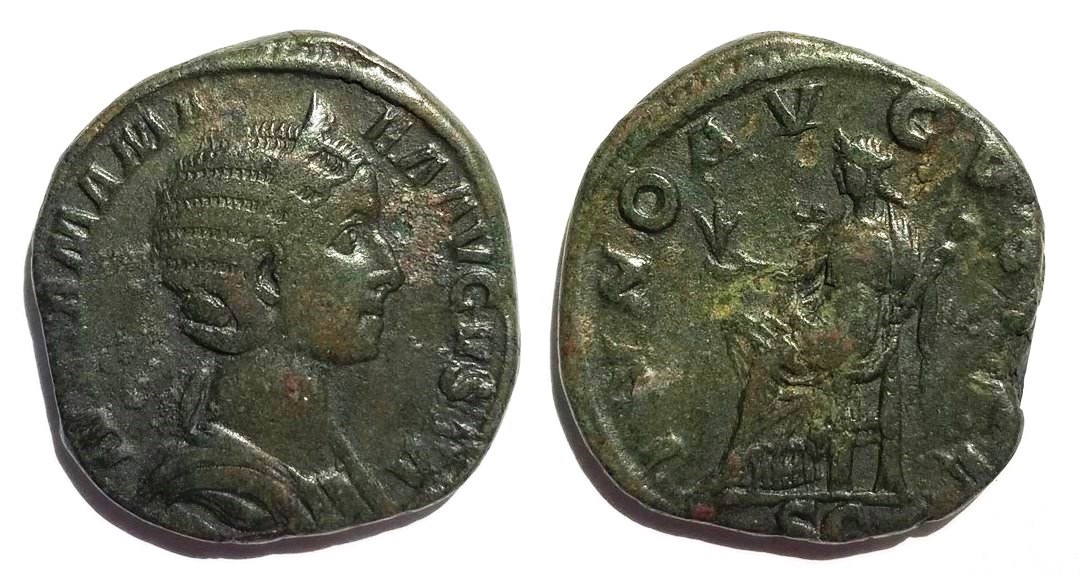 Mamaea IVNO AVGVSTAE sestertius.jpg