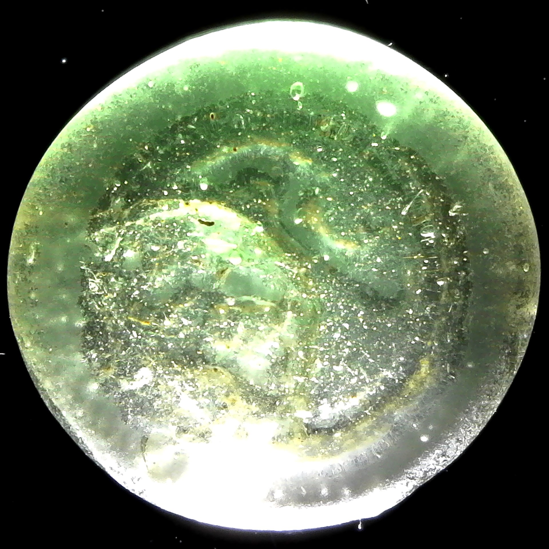 Mamluk glass jeton Egypt circa 800AD B.jpg
