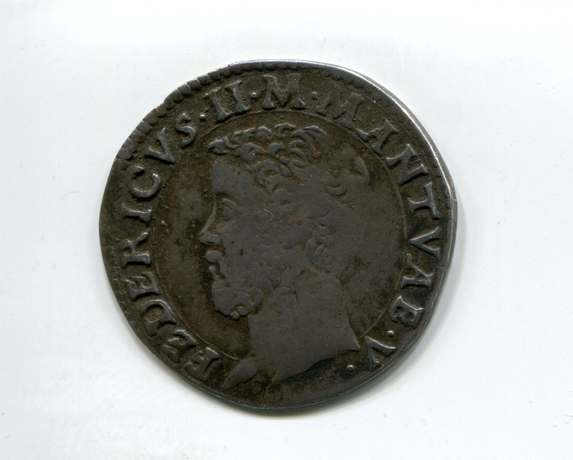 Mantua Federico II Mezzo Testone nd (1519-30) obv  503.jpg