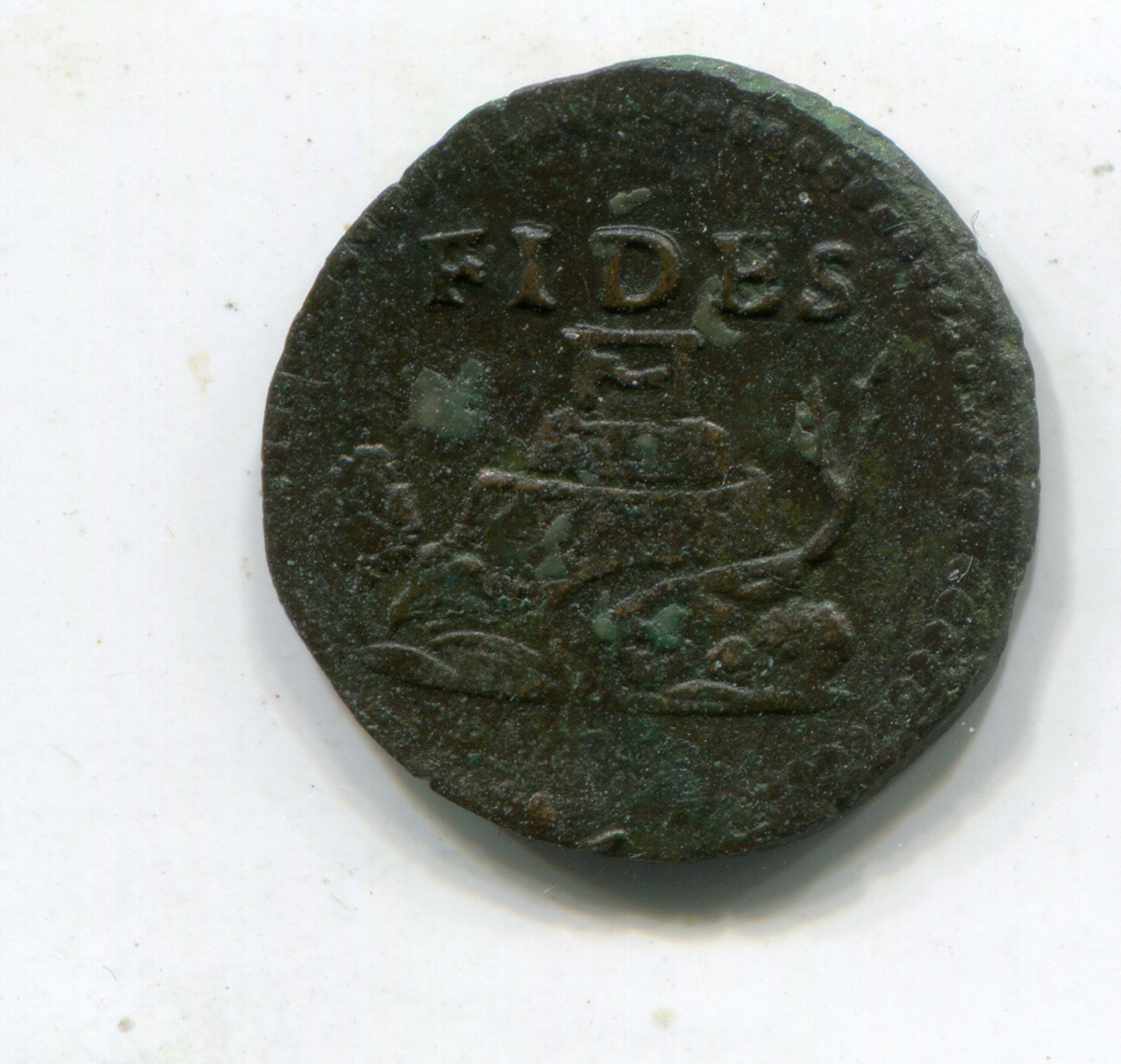 Mantua Federico II Quattrino w Bust & Mt Olympus nd rev  356.jpg