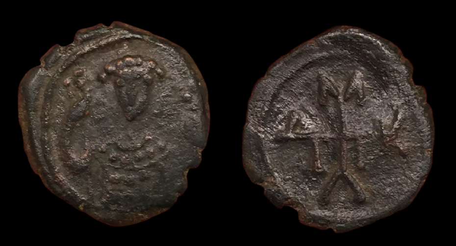 Manuel I, 1143-1180 AD, Half Tetarteron.png