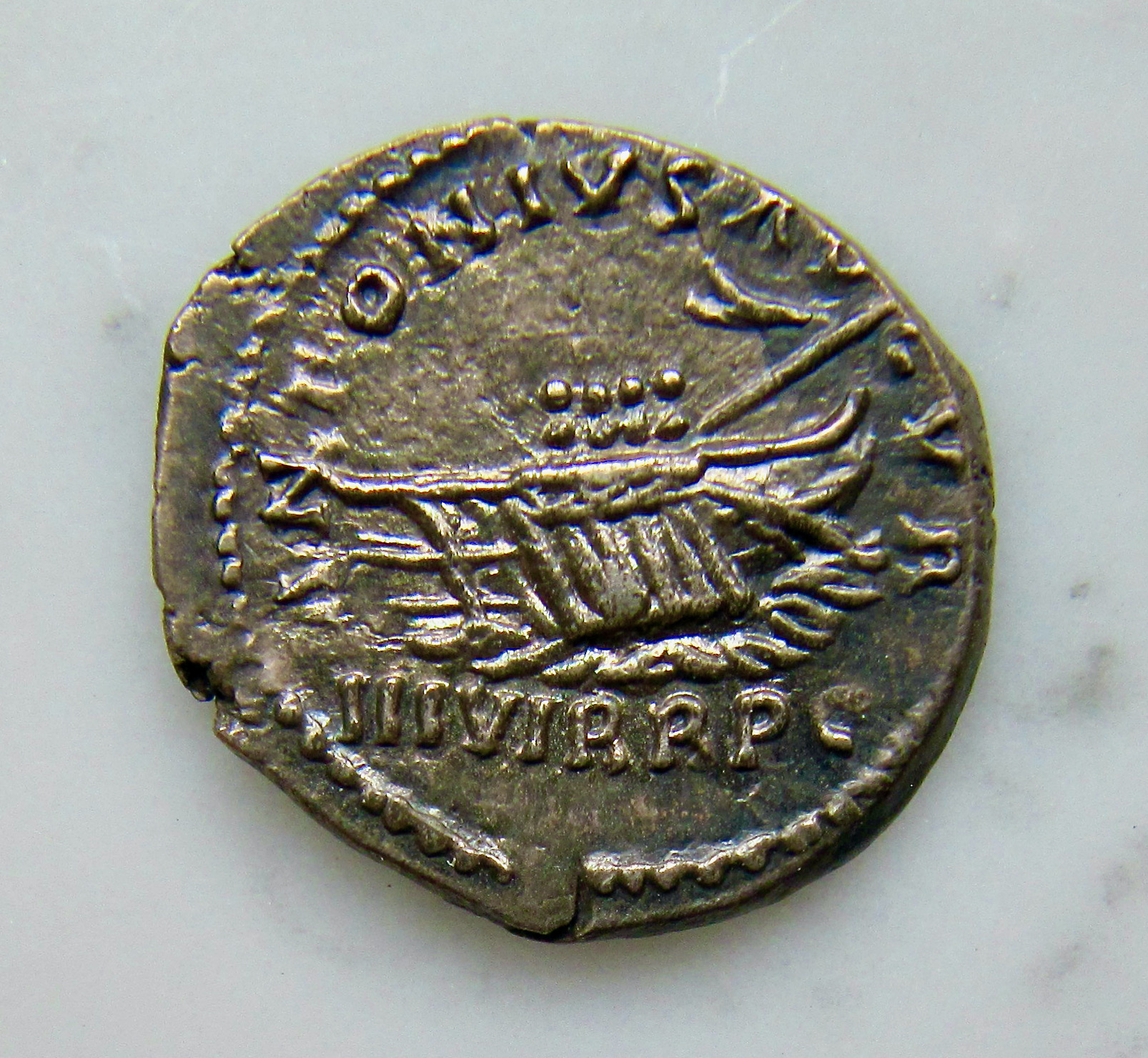 Marcus Antonius denarius restored under Verus - REV - VGP - 2021 - 1.jpeg