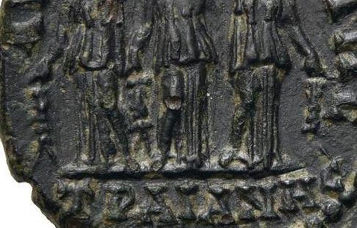 Marcus Aurelius Augusta Traiana Three Nymphs Gorny and Mosch closeup.jpg