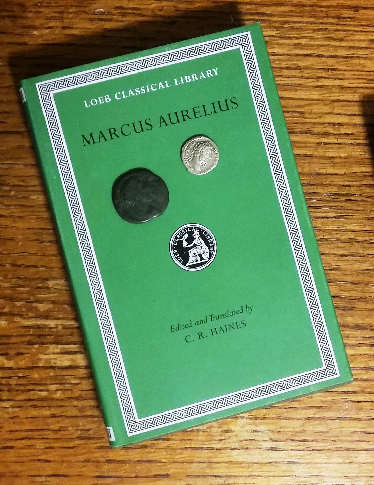 Marcus Aurelius Meditations and Coins.jpg