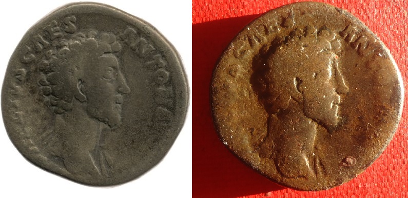 Marcus Aurelius - Sestertius as Caesar Fortuna standing TRP XI RIC 1338a - diematch comp.jpg