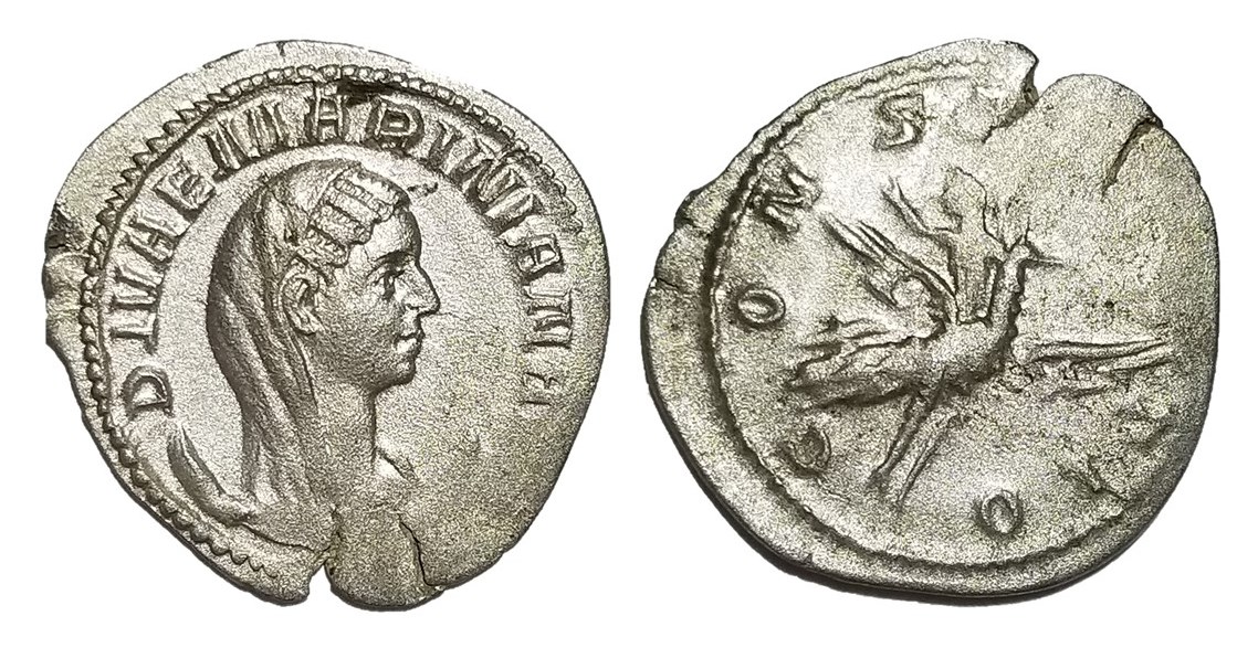 Mariniana Flying Peacock  Antoninianus.jpg