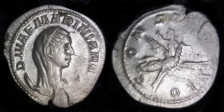 Mariniana Flying Peacock  Antoninianus.jpg
