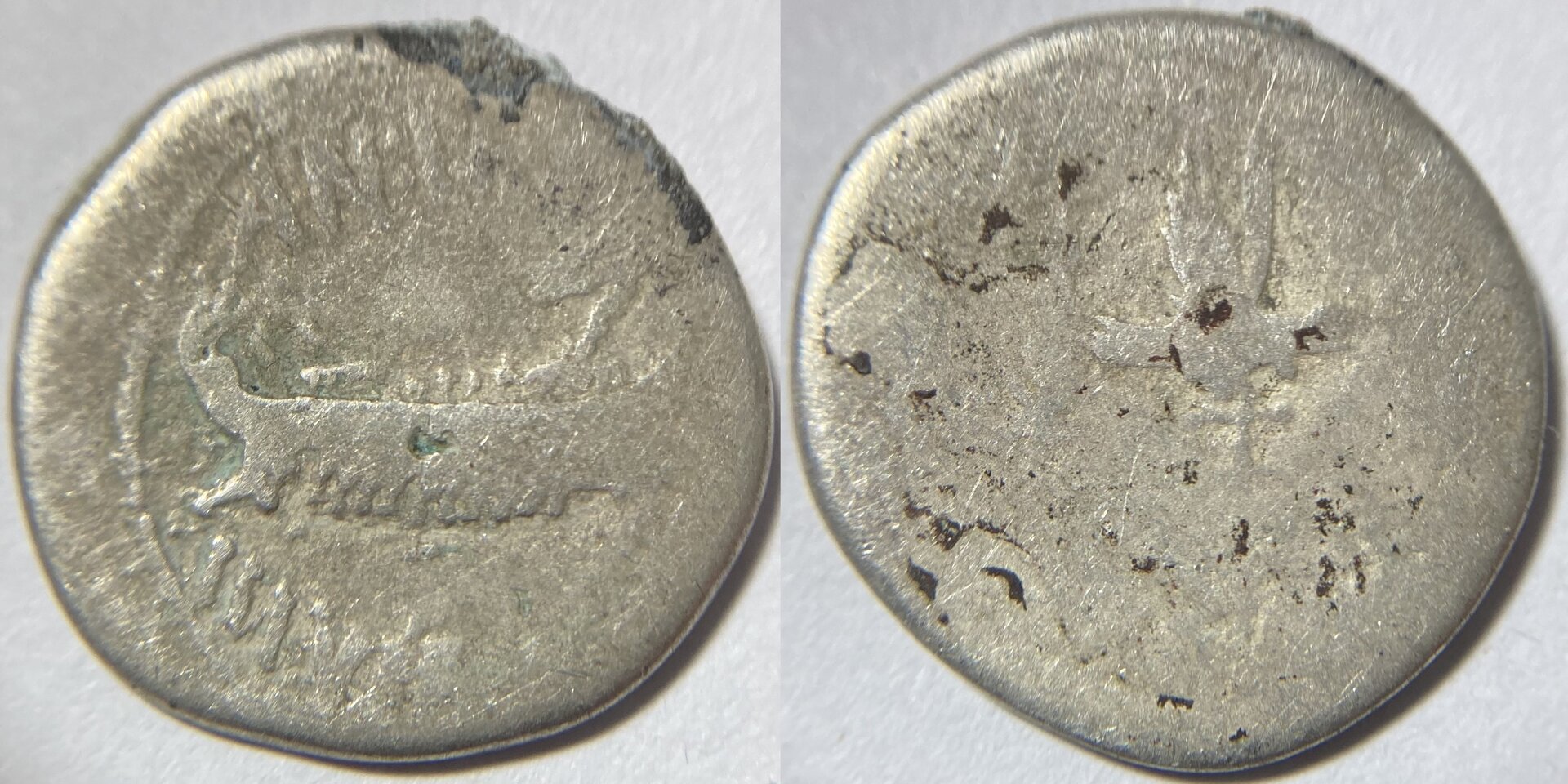 Mark Antony legionary denarius.JPG