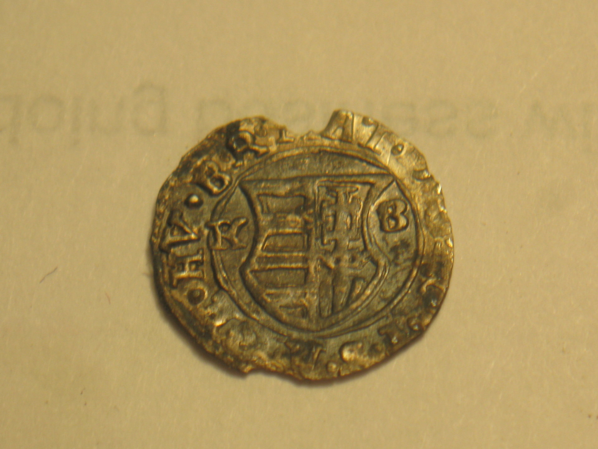Mathias ll 1618 denar Hungary 004.JPG
