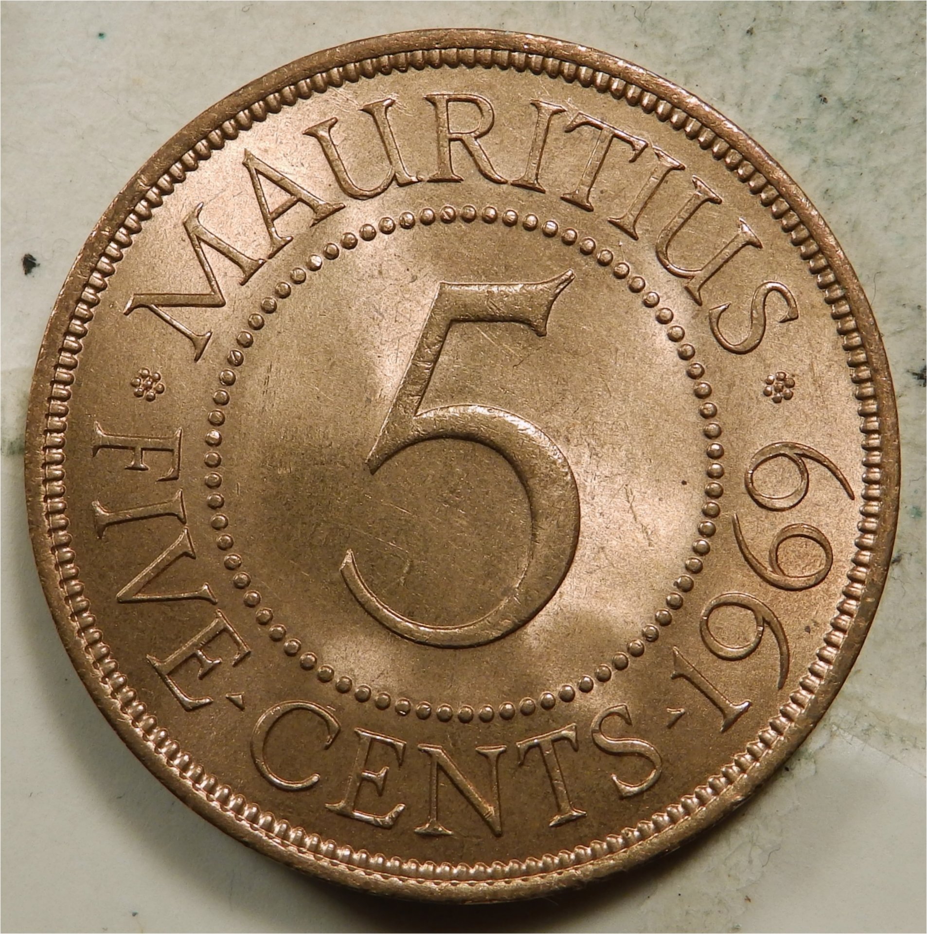Mauritius 1969, 5 cents  rev.jpg