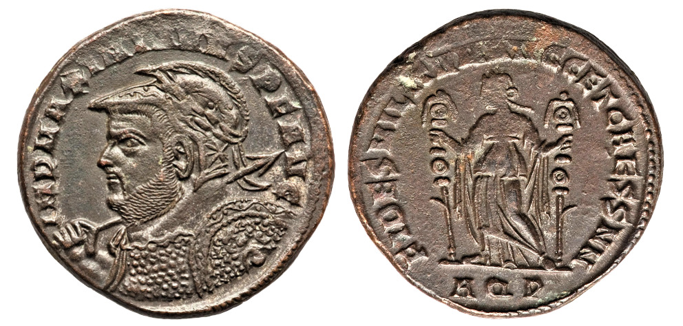 Max. Her. follis, Aquileia Mint.jpg