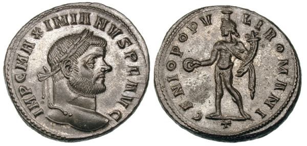 Maximian, Ticinum, 294-295 CE.jpg