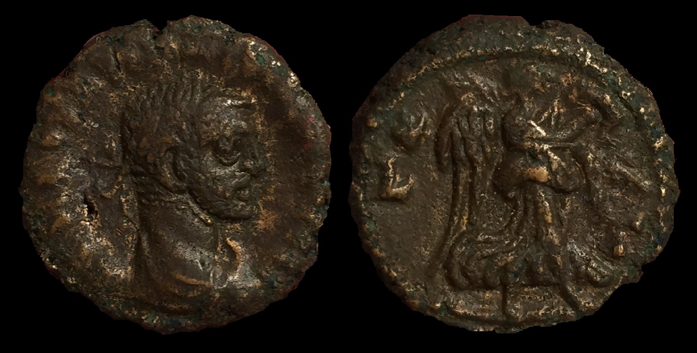 Maximianus I Hercueus Billon Tetradrachm 286-305 AD Alexandria Egypt.jpg