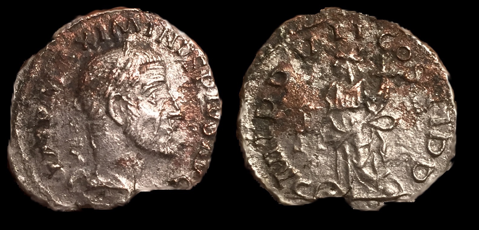 Maximinus I Denarius, Forgery RIC 99.jpg