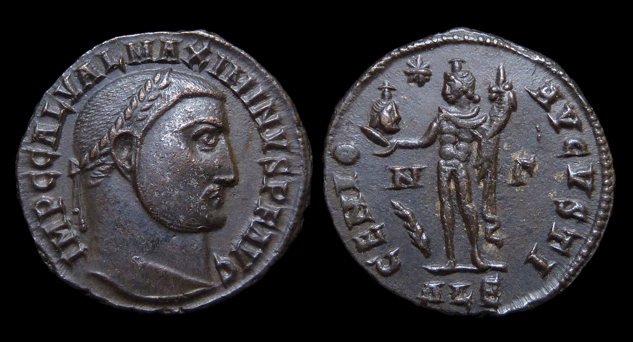 Maximinus II - Genius with Serapis Head 991.jpg