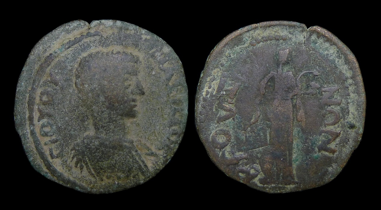 Maximus - Phrygia Bruzuz Hygieia AE 2949.jpg