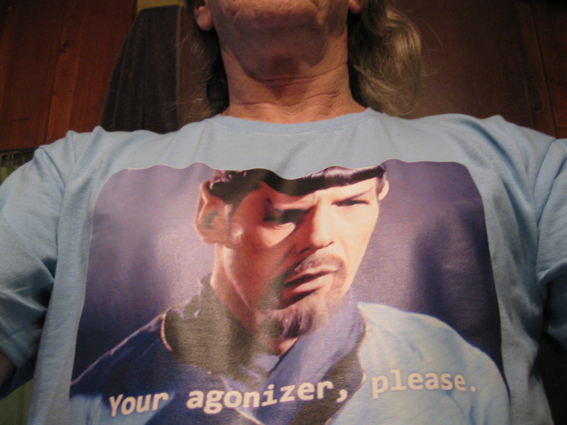 me wearing me new shirt..my new wireless Elon mouse 001.JPG