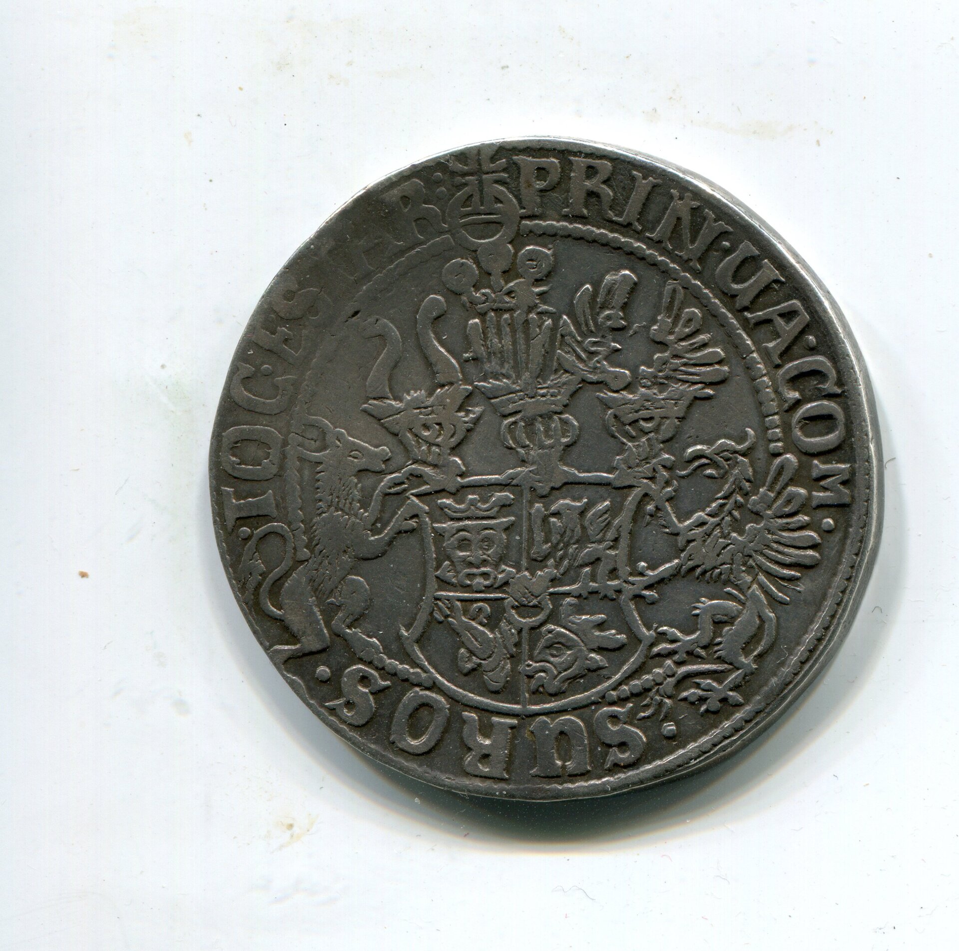 Meck-Gustrow Karl I Taler 1609 LD rev 012.jpg
