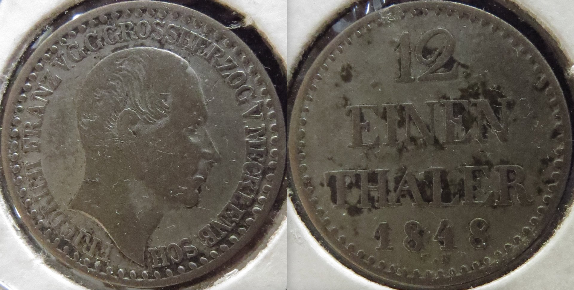 Mecklenburg-Schwerin 1:12 Thaler 1848.jpeg