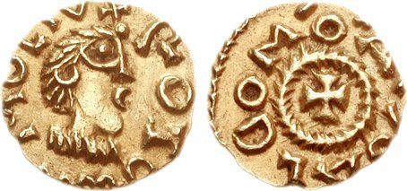 Merovingian Rouen tremissis.png