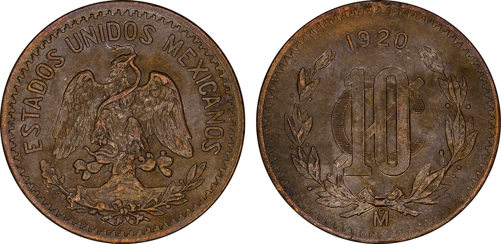 Mexico - 1920 10 Centavos.jpg