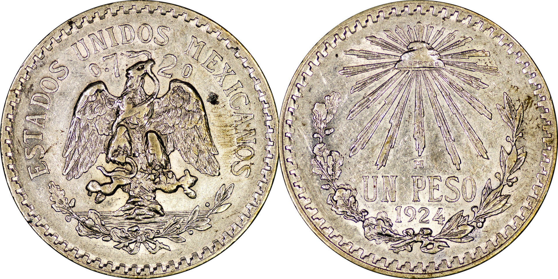 Mexico - 1924 1 Peso.jpg