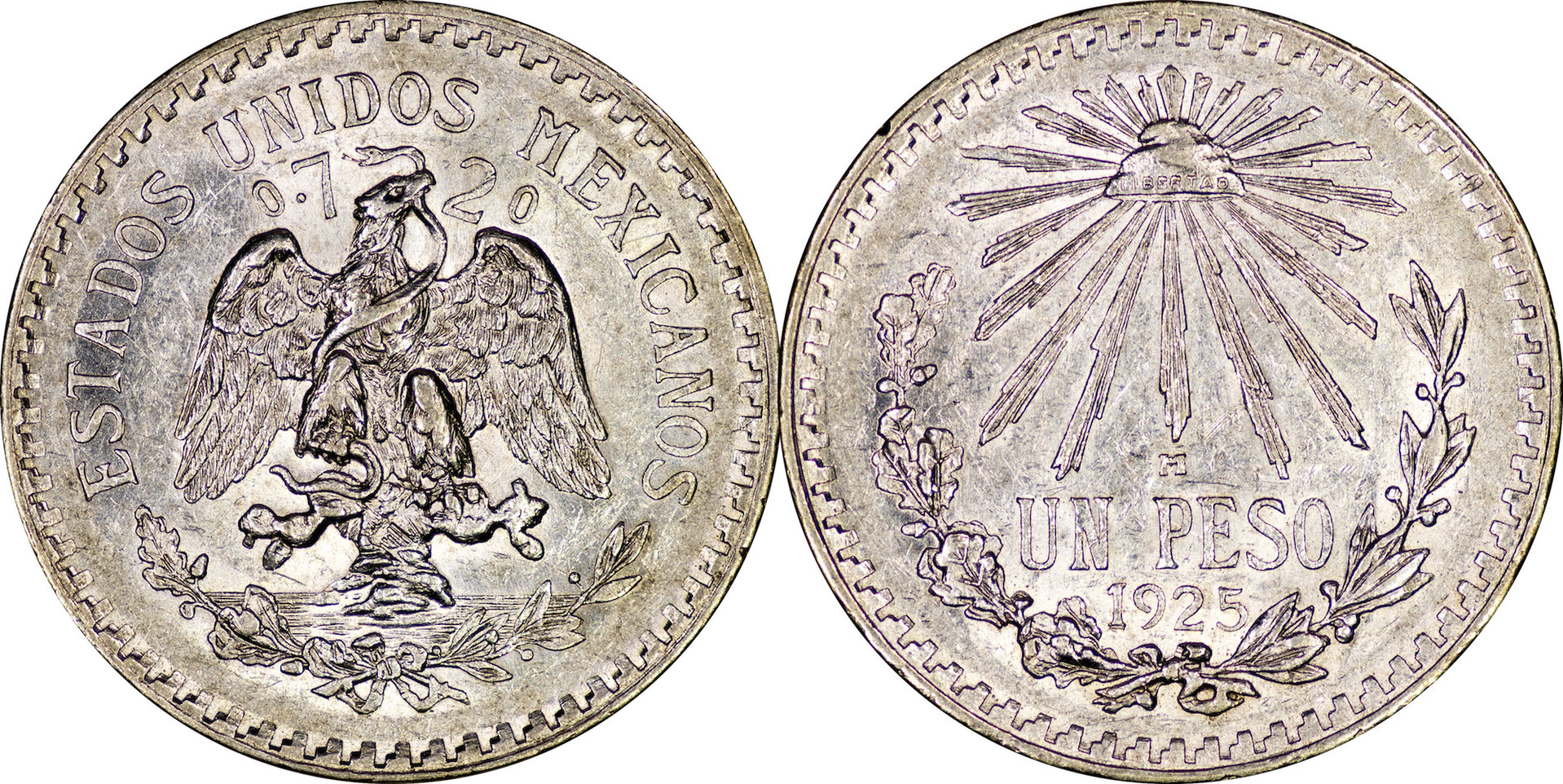Mexico - 1925 1 Peso 2.jpg