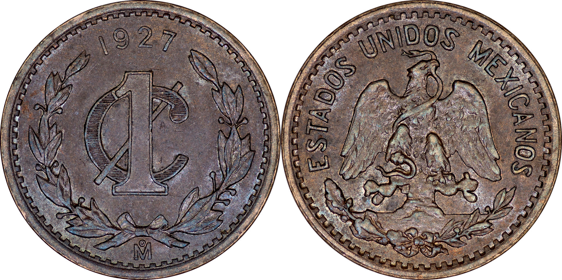 Mexico - 1927 1 Centavo.jpg
