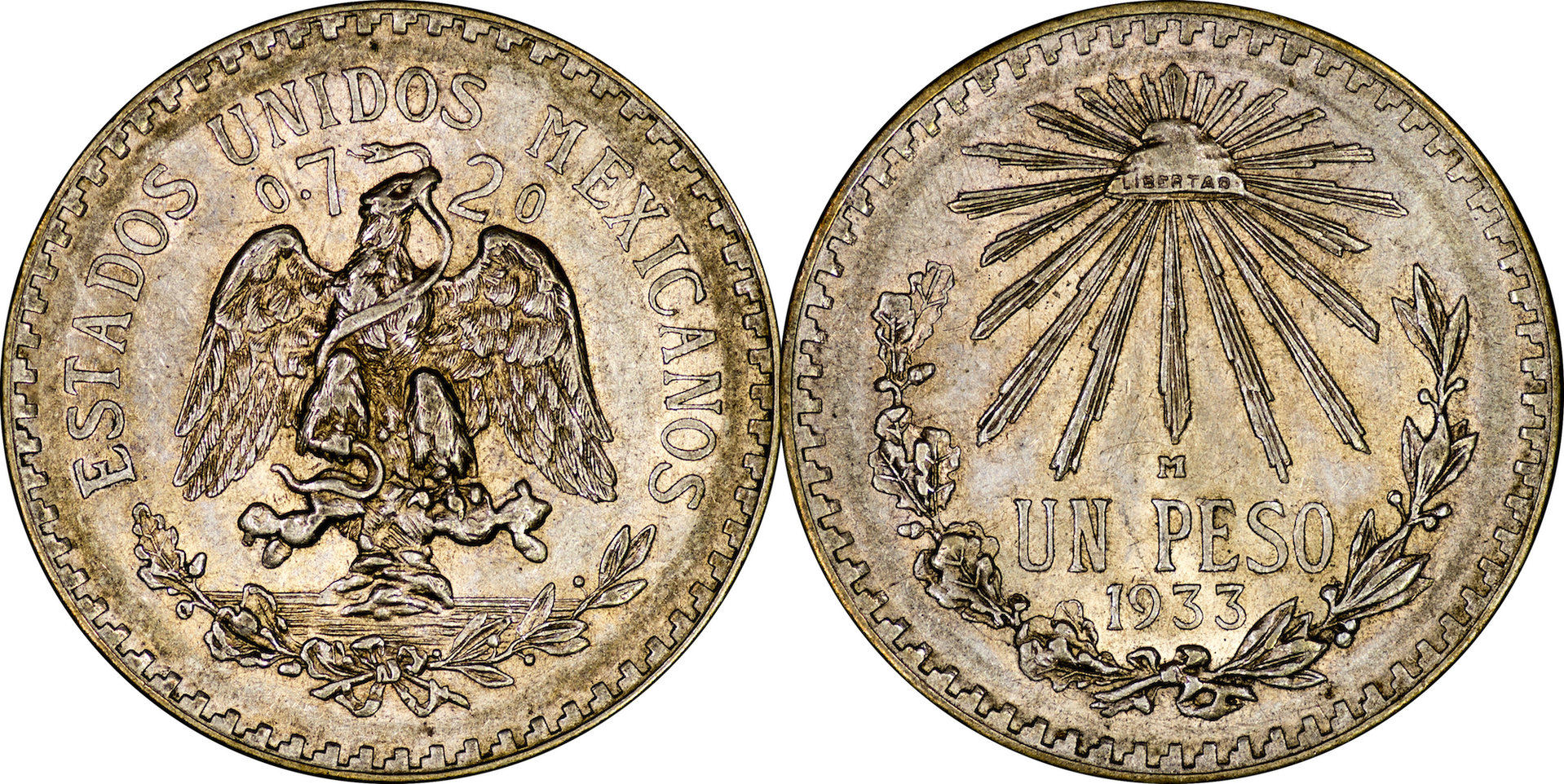 Mexico - 1933 1 Peso.jpg