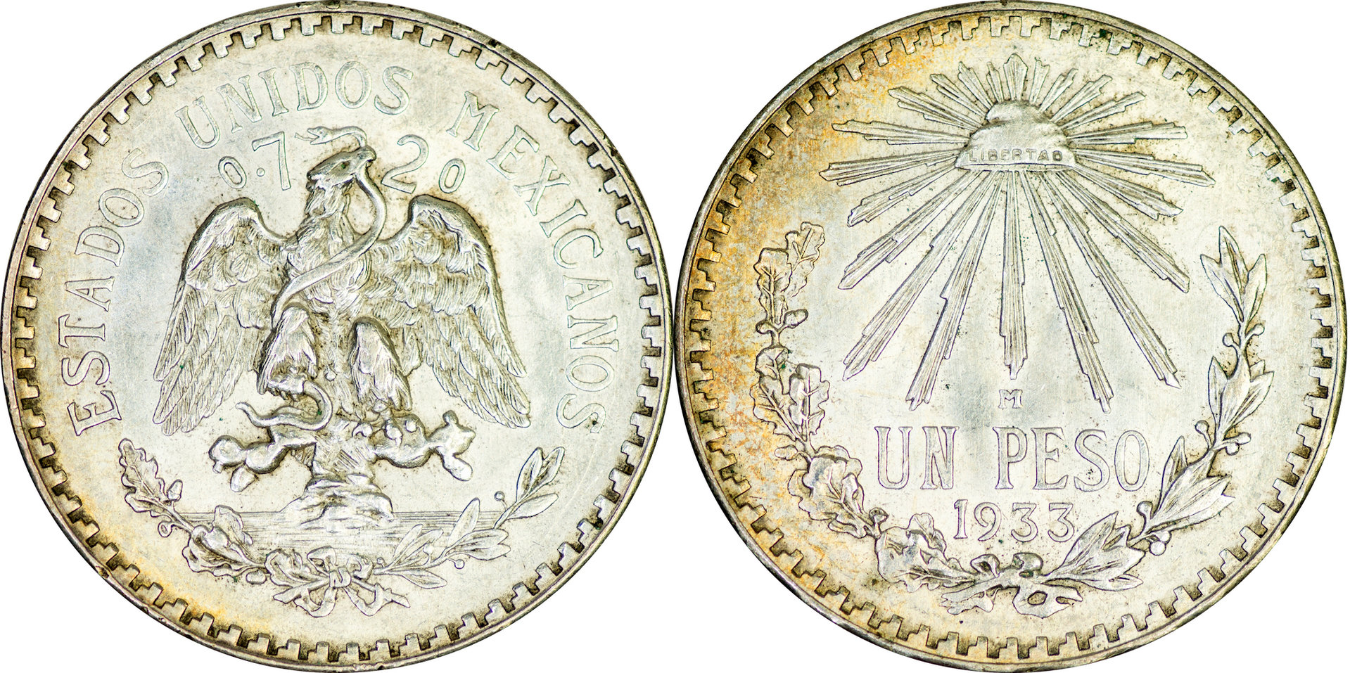 Mexico - 1933 1 Peso.jpg