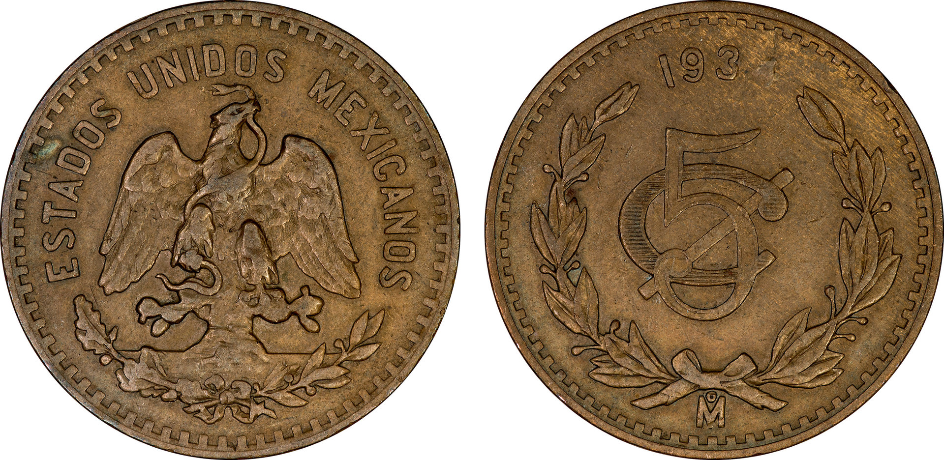 Mexico - 1934 5 Centavos.jpg