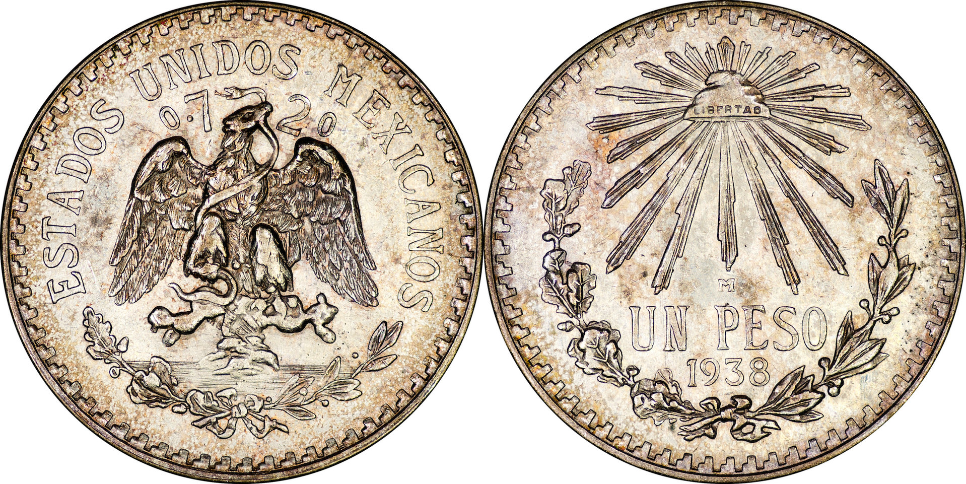 Mexico - 1938 1 Peso 2.jpg