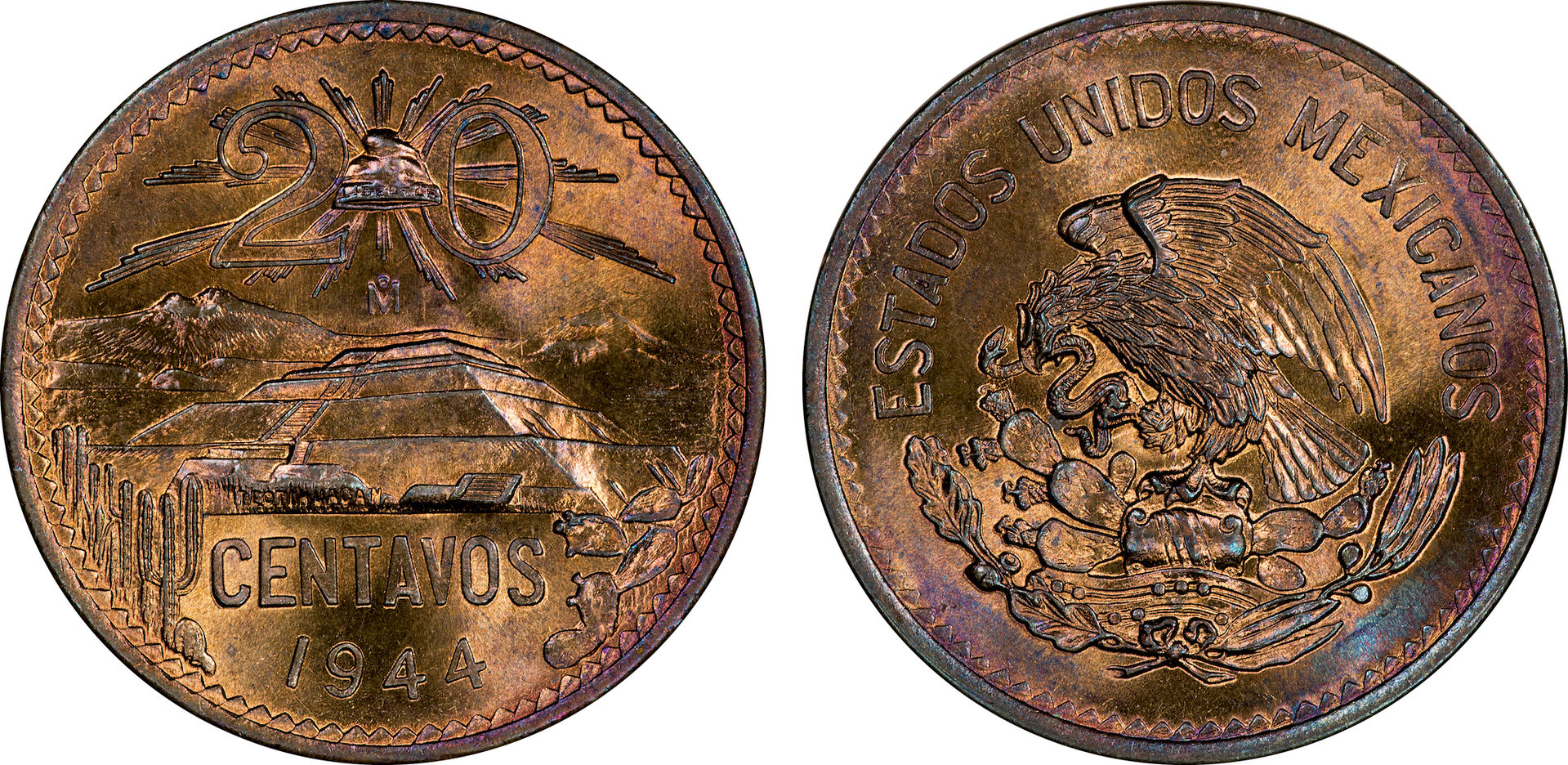 Mexico - 1944 20 Centavos.jpg