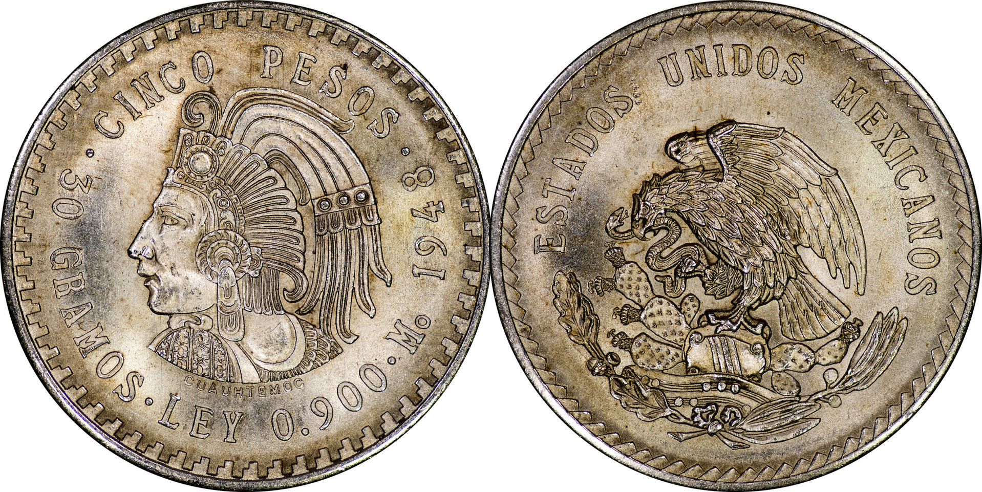 Mexico - 1948 5 Pesos 1.jpg