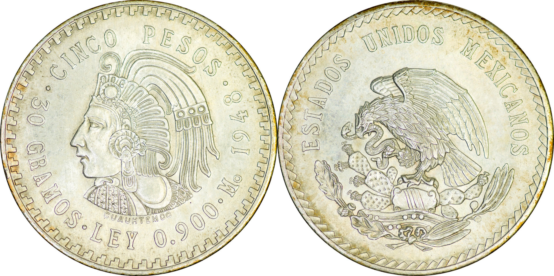 Mexico - 1948 5 Pesos 1.jpg