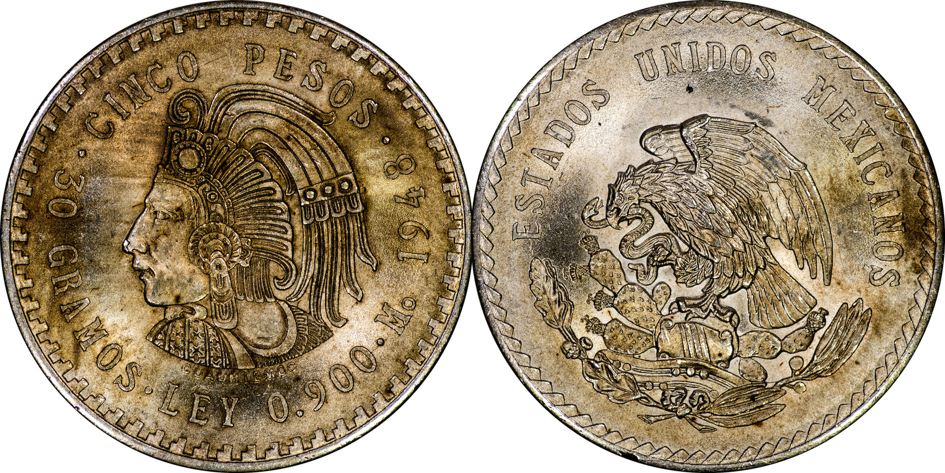 Mexico - 1948 5 Pesos 3.jpg